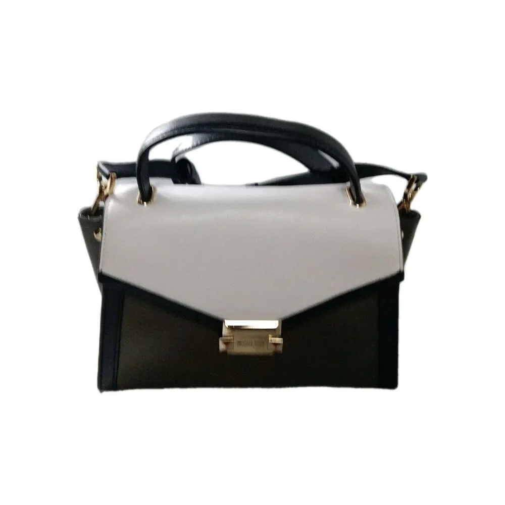 Michael Kors Whitney Medium Leather Satchel Olive Multicolor Handbag